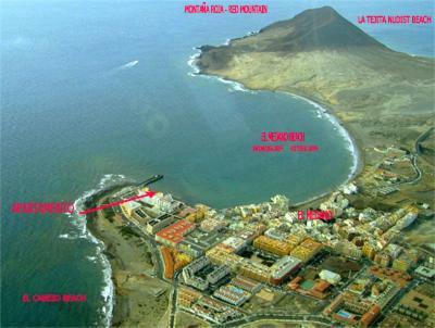 Apartamento En El Medano - Estrella Del Mar Granadilla De Abona Bagian luar foto