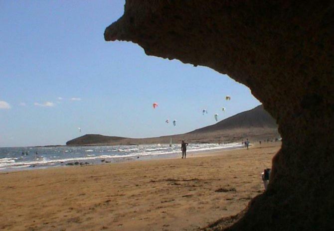 Apartamento En El Medano - Estrella Del Mar Granadilla De Abona Bagian luar foto